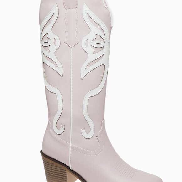 Pierre Dumas Shoes - 🌸 Pierre Dumas Pastel Western Boots — Pink — Women’s